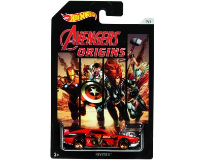 Hot Wheels Avengers Tématické auto Rivited