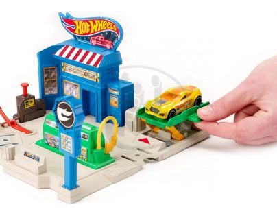 Hot Wheels BGH94 Set městem na kolech - Autoopravna
