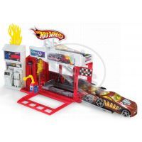 Hot Wheels Set městem na kolech - Závodní hasičská stanice 2