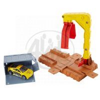 Hot Wheels Track Builder základní set - Pád kontejneru 2