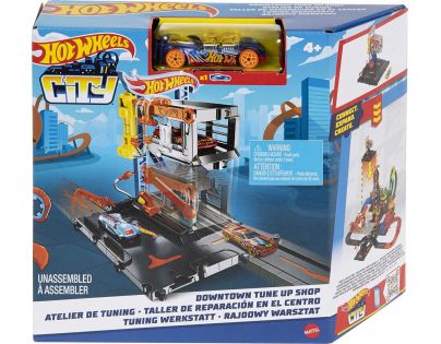 Hot Wheels City centrum mesta autoservis