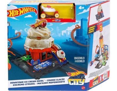 Hot Wheels City centrum města Ice Cream Swirl