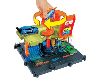 Hot Wheels City centrum města Myčka aut