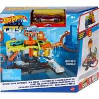 Hot Wheels City centrum města Myčka aut 4