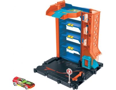 Hot Wheels City centrum města parkovací dům