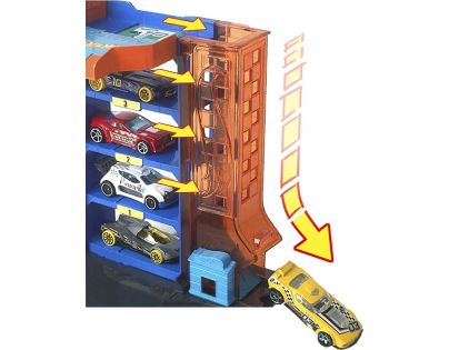 Hot Wheels City centrum města parkovací dům