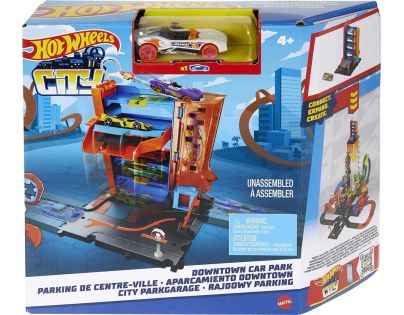 Hot Wheels City centrum města parkovací dům