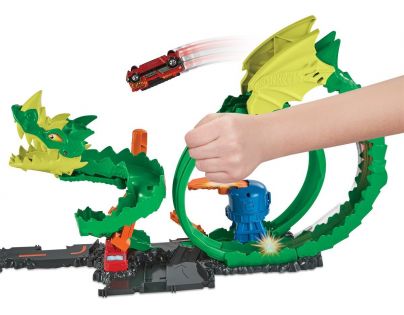 Hot Wheels City dračie útok na hasičáreň