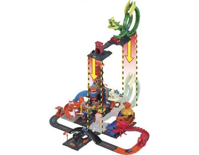Hot Wheels City dračie útok na hasičáreň