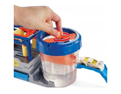 Hot Wheels city mega automyčka