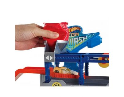 Hot Wheels city mega automyčka