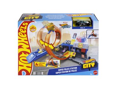 Hot Wheels City Super policajná stanica