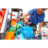 Hot Wheels city ultimátní automyčka s aligátorem 5
