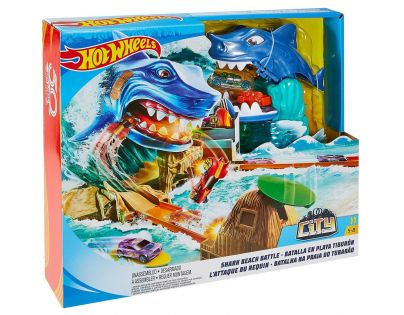 Hot Wheels CITY ZÁPAS SE ŽRALOKEM