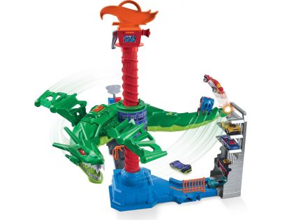 Hot Wheels Šarkanov útok zo vzduchu