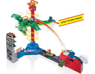 Hot Wheels Šarkanov útok zo vzduchu