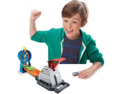Hot Wheels dráha do kapsy - CKJ09 Závodní rychloměr