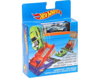 Hot Wheels dráha do kapsy - DJD99 Úder kladiva