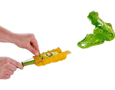 Hot Wheels dráha se zvířaty Krokodýl