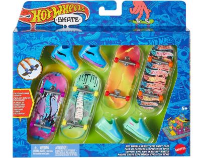 Hot Wheels Skate™ set 4 ks fingerboardov a skate topánok Tony Hawk