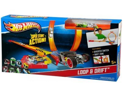 Hot Wheels Hrací sady speciálních efektů - Loop a Drift