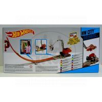 Hot Wheels Hrací sady speciálních efektů - Ničivý jeřáb 2