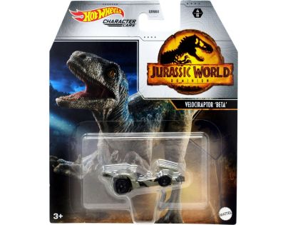 Hot Wheels Jurský svět auto Velociraptor Beta