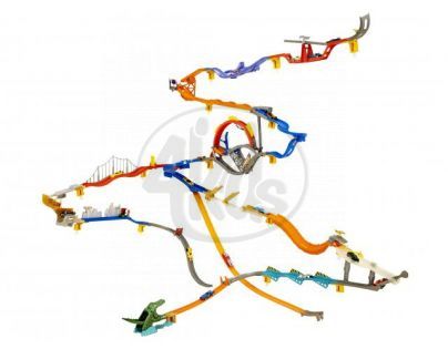 Hot Wheels W2104 Jízda po zdi základní sada - Boardwalk Blast