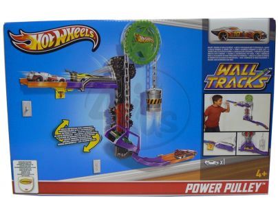 Hot Wheels W2104 Jízda po zdi základní sada - Flame Drop