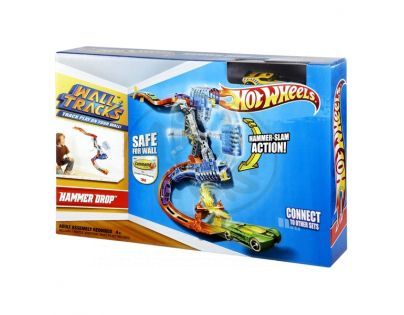 Hot Wheels W2104 Jízda po zdi základní sada - Hammer Drop