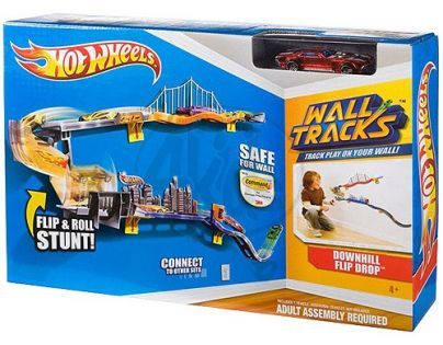 Hot Wheels W2104 Jízda po zdi základní sada - Racing Duel