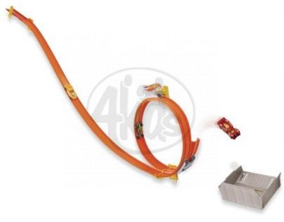 Hot Wheels CBF38 Kaskadérská dráha na zeď - Šílená smyčka