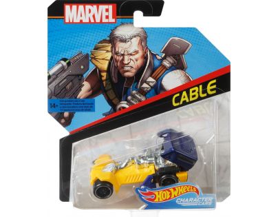 Hot Wheels Marvel kultový angličák Cable
