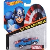 Hot Wheels Marvel kultovní angličák Captain America světle modrý Hot Wheels Marvel kultovní angličák Captain America světle modrý