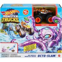 Hot Wheels monster trucks akční herní set Octo-Slam 2