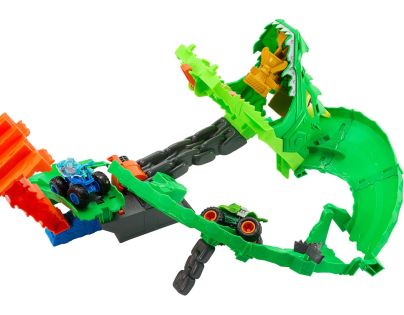 Hot Wheels Monster Trucks dráha dračia skaza