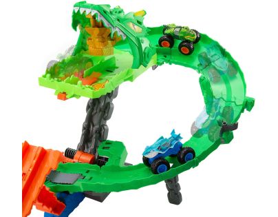 Hot Wheels Monster Trucks dráha dračia skaza
