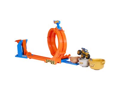 Hot Wheels Monster Trucks dráha so slučkou a Bigfootom
