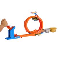 Hot Wheels Monster Trucks dráha so slučkou a Bigfootom 2