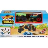 Hot Wheels Monster trucks dvojitá deštrukcie herný set 6