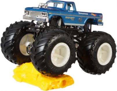 Hot Wheels Monster trucks kaskadérske kúsky Bigfoot