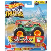 Hot Wheels Monster trucks kaskadérské kousky Burger Delivery 4