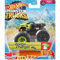 Hot Wheels Monster trucks kaskadérské kousky Dodge Charger RT černý 3