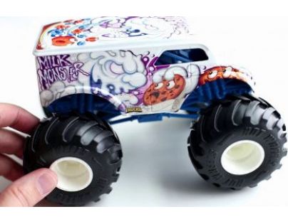 Hot Wheels Monster trucks kaskadérske kúsky Milk Monster