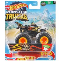 Hot Wheels Monster trucks kaskadérske kúsky Shark Wreak čierna 2
