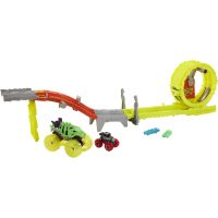 Hot Wheels Monster Trucks Power Smashers dráha masívne deštrukcie - Poškodený obal