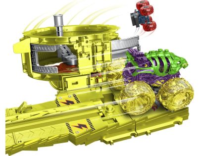 Hot Wheels Monster Trucks Power Smashers dráha masívne deštrukcie - Poškodený obal