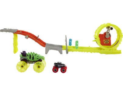 Hot Wheels Monster Trucks Power Smashers dráha masívne deštrukcie - Poškodený obal