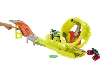 Hot Wheels Monster Trucks Power Smashers dráha masívne deštrukcie - Poškodený obal