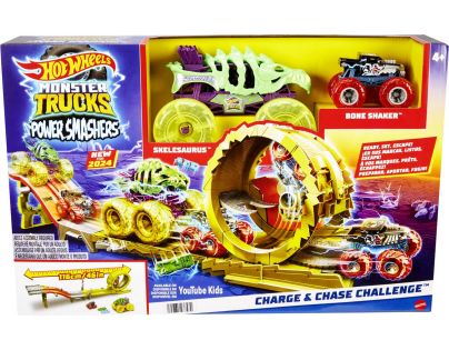 Hot Wheels Monster Trucks Power Smashers dráha masívne deštrukcie